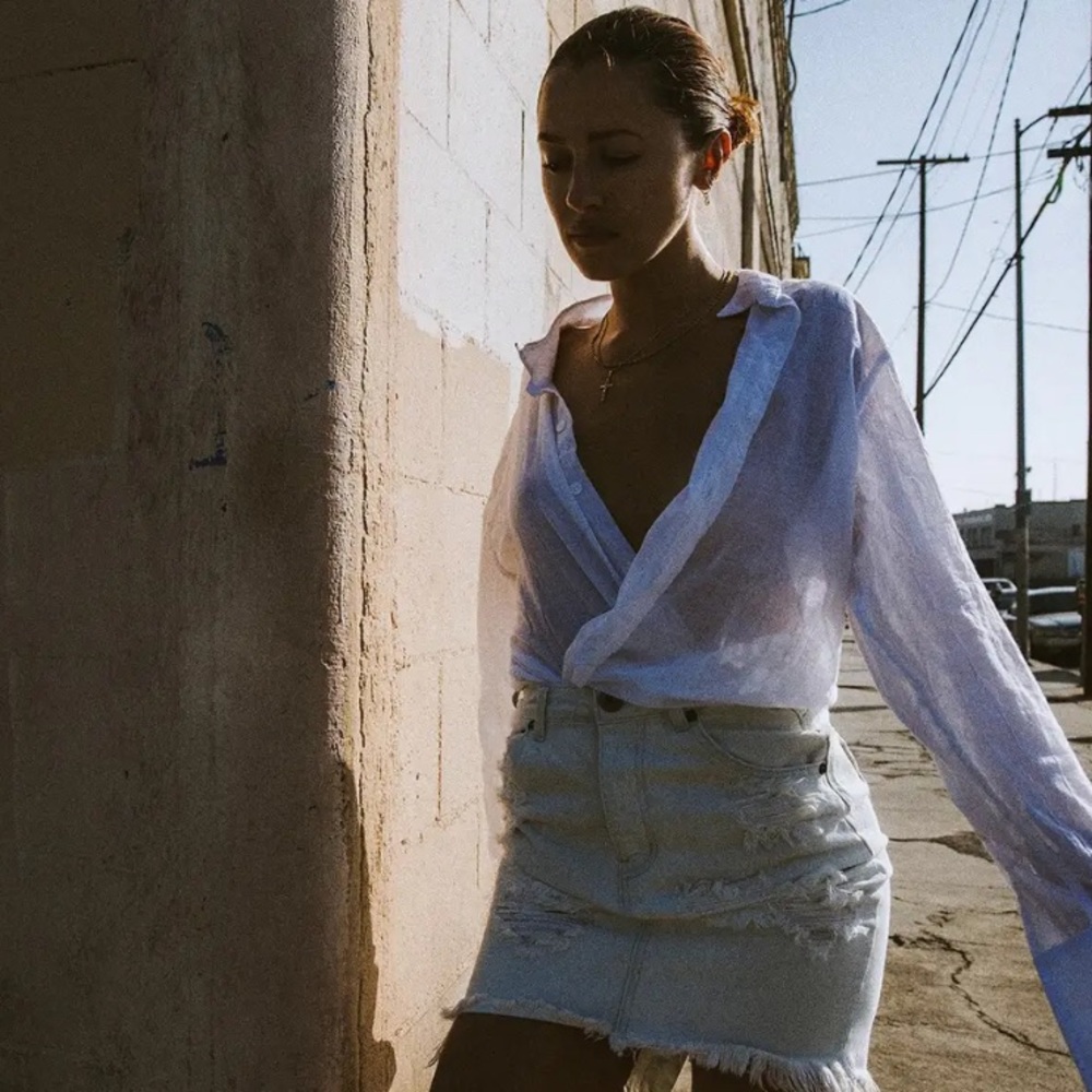 The line by k button down